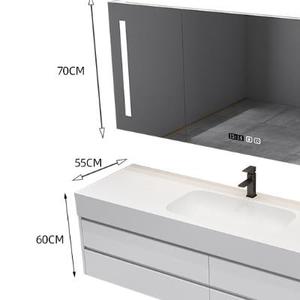Juego <span class=keywords><strong>de</strong></span> tocador <span class=keywords><strong>de</strong></span> <span class=keywords><strong>baño</strong></span> personalizado, mueble sencillo con fregadero y espejo, precio <span class=keywords><strong>de</strong></span> china - Product Image 5