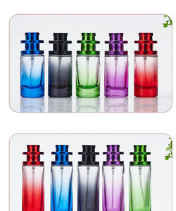 Vente en gros, grande réduction, <span class=keywords><strong>flacon</strong></span> de <span class=keywords><strong>parfum</strong></span> <span class=keywords><strong>vide</strong></span> en verre portable rechargeable de 30 ml, couleur dégradée, vaporisateur - Product Image 6