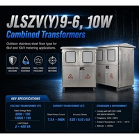 Transformateur combiné Y/Yo 10kV JLSZV(Y)9-10W 200/5A classe 0.2S CT VT