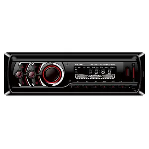 Автомобильный аудио MP3 CD-плеер Съемная панель с поддержкой Bluetooth автомобильное радио USB SD карта порт ЖК-дисплей поддерживает аудио формат WMA