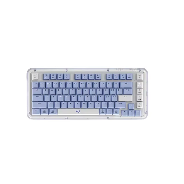 Logitech K75M Wireless Mechanical Keyboard USB Type-C RGB Backlit 75 Keys Hot-swappable Marble Switch PBT for Office Gaming