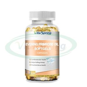 Huile d'onagre Ausreson OEM, complément alimentaire à base de plantes, capsules molles d'huile d'onagre naturelle - Product Image 1