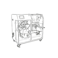 Machine professionnelle automatique à grande vitesse XZJ10A pour la fabrication de plats frits à la vapeur, en acier inoxydable, avec moteur servo, pour usine alimentaire commerciale