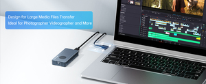 Boîtier SSD ACASIS M.2 40 Gbps NVMe avec ventilateur de refroidissement, 8 To, sans outil, compatible USB4.0 3.2 3.1 3.0 2.0 Thunderbolt 4/3, externe - Product Image 3