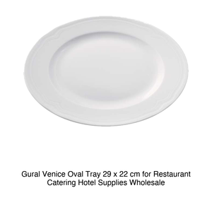 Plateau de service ovale Venise 29 × 22 cm Gural - Product Image 2
