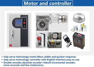 <span class=keywords><strong>Porte</strong></span> à enroulement électrique à grande vitesse pour entrepôt, logistique et atelier, en PVC avec fermeture éclair, technologie de pointe - Product Image 6