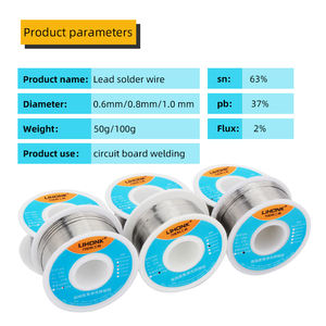 <span class=keywords><strong>Fil</strong></span> à souder 0.6mm 0.8mm 1.0mm 50g <span class=keywords><strong>Fil</strong></span> à souder <span class=keywords><strong>fourré</strong></span> Atlantic Flux <span class=keywords><strong>Fil</strong></span> à souder sans nettoyage 100g - Product Image 2
