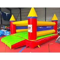 Château gonflable personnalisé en PVC avec toboggan, trampoline, licorne, 5x3,5 m, marque QY, modèle QY001, Chine