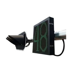 2-Digit PC 300mm LED Traffic <b>Light</b> Countdown <b>Timer</b> with Solar & Mains Power for Road Safety - Product Image 5