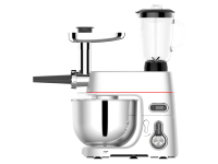 Mélangeur sur socle planétaire OEM robuste 1800W 7L avec tête inclinable, boîtier en aluminium moulé sous pression, 6 vitesses, mélangeurs sur socle multifonctionnels