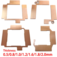 Pendingin RAM GPU Tembaga Murni Heatsink Memori Miner RTX 3060 3070 3080 3090 5600 5700 580 Pengganti Thermal Pad GPU
