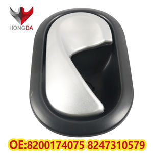 Poignée de porte 8200174075 8247310579 Applicable à Renault Clio Scénic Mégane <span class=keywords><strong>Dacia</strong></span> <span class=keywords><strong>Duster</strong></span> de 2002 à 2017 Poignée peinte en argent - Product Image 2