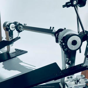 Pedale Doppio per Grancassa con Albero a Trasmissione Diretta, Taglio CNC, in Lega Metallica, Potente Pedale Jazz a Doppia Azione - Product Image 6
