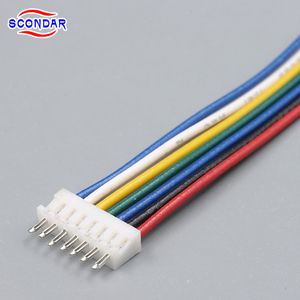 Faisceau de câbles personnalisé SCONDAR, pas de 1,25 mm, compatible avec les connecteurs Molex Board-In, assemblage de câbles de signal et d'alimentation pour carte. - Product Image 1