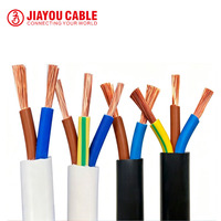 Kabel Listrik Fleksibel PVC 2/3/4/5 Inti 0.5mm 0.75mm 1mm 1.5mm 2.5mm Kabel Elektrik Lunak
