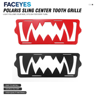 Nouvelle calandre avant FACEYES Premium en métal style dents pour Polaris Slingshot SL R S SLR, calandre de pare-chocs personnalisée pour l'extérieur