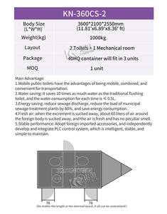 Cafetería Móvil Lista para Enviar, Bar Restaurante Modular en Contenedor, Quiosco de Comida Rápida - Product Image 6