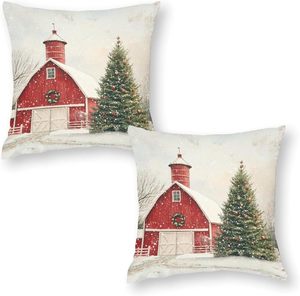 45x45cm Square Christmas <b>Cushion</b> Covers & Pillow Covers for Home Decor-Factory Wholesale Textile - Product Image 1