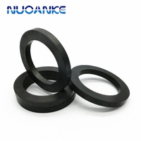 Rechteckiger Gummidichtungsring, Quadratischer O-Ring, Kunststoff-Unterlegscheibe, Flache Gummiunterlegscheibe, Maßgefertigte Kopfdichtung, O-Flachring