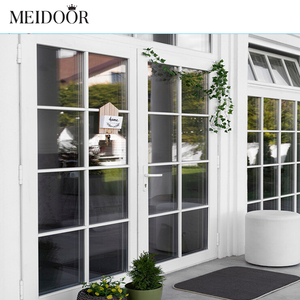 Porte Interne per Edifici Commerciali e Hotel, Porte a Battente in Alluminio Personalizzate con Serratura - Product Image 2