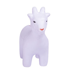 <span class=keywords><strong>Promo</strong></span> Ziege Pu Stress Reliever Ball Weiße Ziege Tier Ziege geformt Pu Schaum Pu Stress Ball Mit Logo - Product Image 1