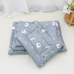 Thin Cotton Pet Bed Mat Rectangle Washable Cat Dog Sleeping Pad Four Seasons Use - Product Image 2