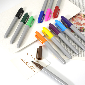 Marqueurs permanents 12/24 couleurs, stylos marqueurs artistiques, encre à séchage rapide, imperméable, non toxique, pour le bois, la céramique, le bricolage, les travaux manuels personnalisés - Product Image 5