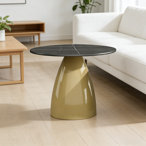 طاولة قهوة معدنية حديثة بتصميم بسيط ومتين لغرفة المعيشة والأثاث المنزلي - Product Image 5