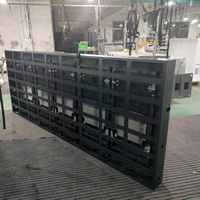 Armoire d'écran LED de grande taille en aluminium étanche avec soudure laser personnalisée pour affichage LED Unilumin Absen