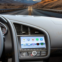 Autoestéreo Android 13 con GPS y CD para Audi R8 2007-2015, Carplay, Navegación, Reproductor Multimedia, Grabadora