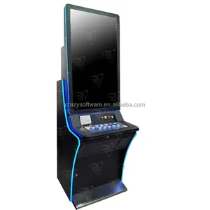Personalizzare la porta seriale della macchina da gioco per validatore 43 "macchina a schermo verticale Multi gioco di scelta definitiva