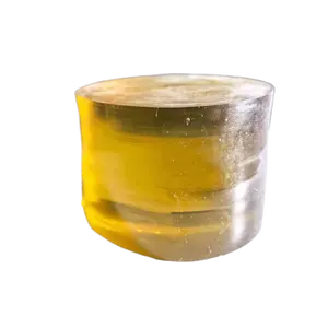 Gouden Kunstmatige Saffier Ruwe Edelsteen Mohs Hardheidsschaal Van 9 Kristal Voor Sieraden - Product Image 1