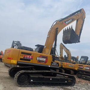 Excavatrice Sany 305 d'occasion prête à l'emploi, 31 tonnes, modèle SY305H, chenille robuste avec moteur Kawasaki <span class=keywords><strong>et</strong></span> pompe hydraulique Kawasaki, à vendre - Product Image 6