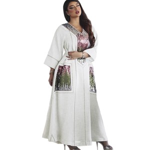 Eid Muslim Party <b>Dress</b> for Women Abaya Sequins Maxi Evening <b>Long</b> <b>Dresses</b> Jalabiya Morocco Dubai Abayas <b>Kaftan</b> Vestidos <b>Long</b> Robe - Product Image 5