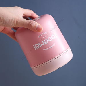 Venta al por mayor LXM133 Taza de leche para bebé con cuchara, sellada, portátil, de acero inoxidable, aislada, para estudiantes, para sopa - Product Image 3