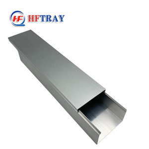 HFTRAY - Bandeja Portacables de Aluminio de 25 mm con Riel Lateral Sólido Pre-Galvanizado para Instalación de Cables - Product Image 1