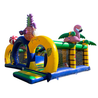 Structure gonflable avec tour de chute pour enfants, aire de jeux extérieure, trampoline de qualité commerciale, parc de saut à l'élastique, jouet
