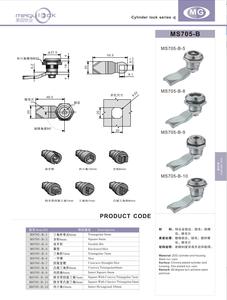 2025 סגסוגת אבץ משולש מפתח רבעון הפוך פקה מנעול עבור דלת ארון חשמל לדלת - Product Image 2