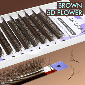 Vente en gros de plateaux d'extensions de <span class=keywords><strong>cils</strong></span> YY C D <span class=keywords><strong>M</strong></span> Marron, logo personnalisé, colorées, extensions de <span class=keywords><strong>cils</strong></span> 5D W, fournisseur de <span class=keywords><strong>cils</strong></span> Cilia 0.07 Clover Lash Supplies - Product Image 4