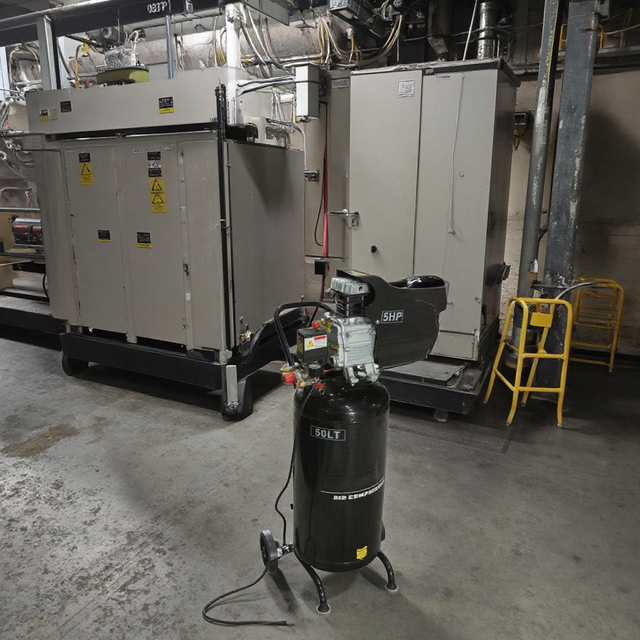 Portable Gas-Powered Electric 380V/220V/110V Motor Oil-Free Vertical Air Compressor With 50L 100L 500L Tank and 8 10Bar Machine