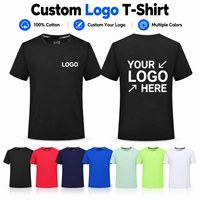 T-shirt à manches raglan courtes, col rond, vierge, personnalisable avec logo, pour le sport, 7 couleurs, vente en gros pour impression et broderie