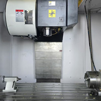 Centre d'usinage vertical CNC VMC1580 robuste avec broche BT50 pour le traitement des métaux