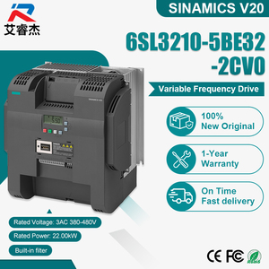 Variador de Frecuencia Siemens SINAMICS V20 6SL3210-5BE32-2CV0 100% Nuevo y Original, 22kW, 3AC, 380-480V, Trifásico, Convertidor VFD - Product Image 1