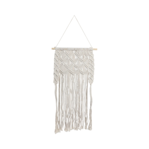 Tapisserie rectangulaire en jute tissée à la main, macramé, décoration murale pour chambre à coucher, salon, salle de bain - Product Image 6