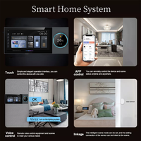 Panneau de commande tactile Android Zigbee IPS, tablette murale Android 8 pouces pour la domotique, système d'automatisation domestique intelligent