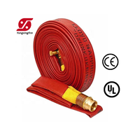 Tuyau d'incendie flexible et durable en TPU/PVC/caoutchouc de haute qualité (1, 2, 3, 4, 5 pouces) avec raccord d'incendie, livraison rapide