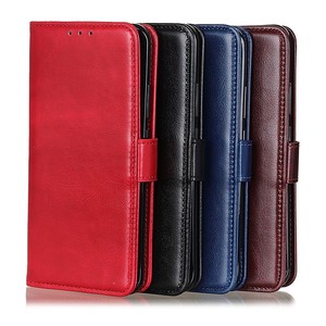 Funda tipo cartera con tapa abatible de cuero PU con diseño Crazy Horse y ventana de espejo para <span class=keywords><strong>ONEPLUS</strong></span> <span class=keywords><strong>ACE</strong></span>/<span class=keywords><strong>10R</strong></span>, con soporte y ranuras para tarjetas. - Product Image 6