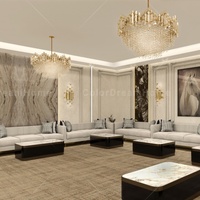 Ensemble de canapés arabes saoudiens du Moyen-Orient intérieur majlis arabe vente en gros de meubles design arabe