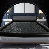 Lit de massage aquatique de luxe imperméable pour spa, idéal pour clubs de bain et hôtels, thème couple, une pièce