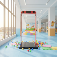 Défi 100 secondes : Balançoire métallique rotative interactive avec chronométrage pour parcs sportifs et installations de divertissement